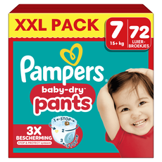 Pampers Baby Dry Pants XXL Pack Luierbroekjes Maat 7 15+ KG 72 Stuks