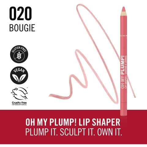 Rimmel London Oh My Plump! Lip Liner - Roze - 020 Bougie