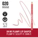 Rimmel London Oh My Plump! Lip Liner Roze 020 Bougie
