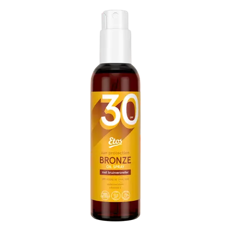 Etos Zonnebrand Olie Spray Met Bronzer SPF30 200 ML
