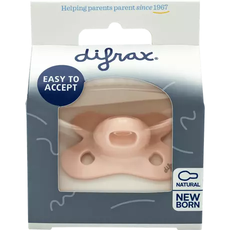 Difrax Fopspeen Natural Newborn Uni Blossom