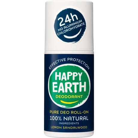 Happy Earth 100% Natuurlijke Men Protect Deodorant Roller 75 ML
