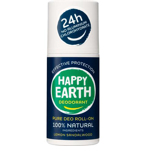Happy Earth 100% Natuurlijke Men Protect Deodorant Roller 75 ML