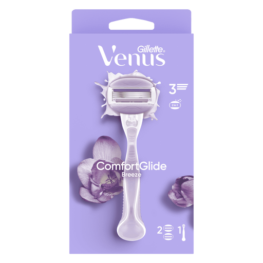 Gillette Venus ComfortGlide Breeze Scheersysteem Met 2 Navulmesjes