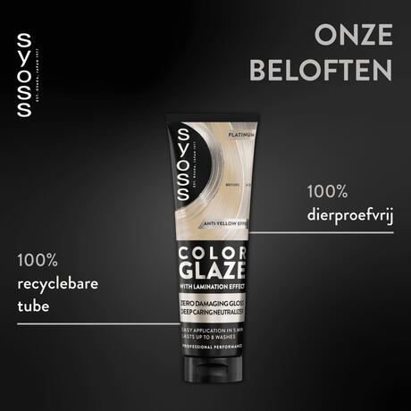 Syoss Color Glaze Platina 130Ml