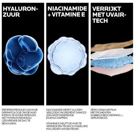 La Roche-Posay Anthelios Uvair Zonnebrand Serum SPF50+ Medium 50 ML