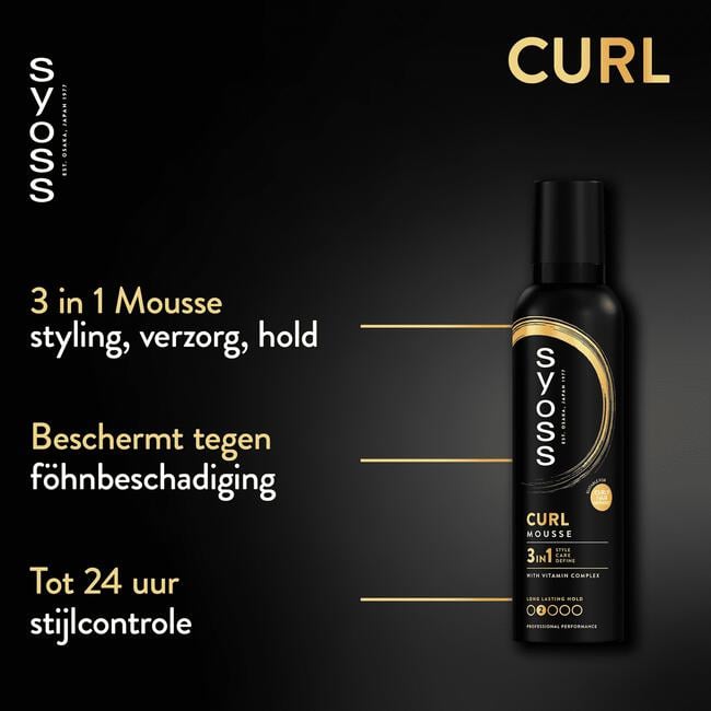 Syoss Curl Haarmousse 250 ML