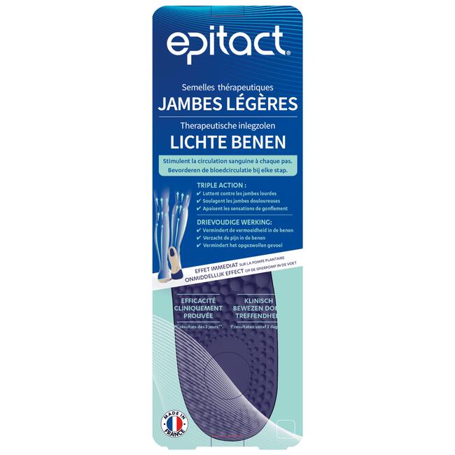 Epitact Therapeutische Inlegzolen (Lichte Benen) - Maat 36-38