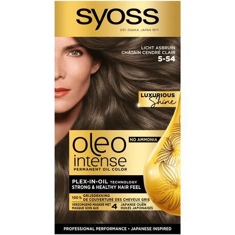 Syoss Oleo Intense 5-54 Licht Asbruin