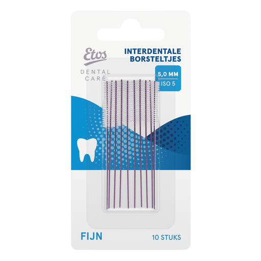 Etos Interdentale Ragers Fijn 5,0 mm 10 stuks