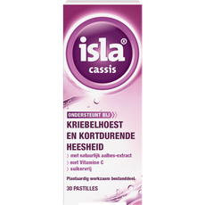 isla cassis pastilles met Vitamine C Suikervrij