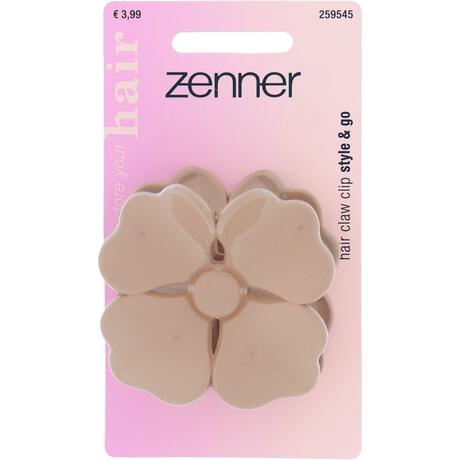 Zenner Haarklem Bloem Glimmend Beige
