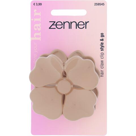 Zenner Haarklem Bloem Glimmend Beige