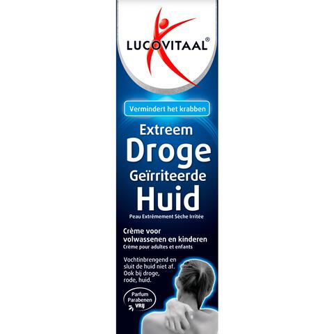 Lucovit droge extreem geirriteerde huid creme