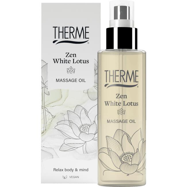 Therme Zen White Lotus Massage Oil 125 ML