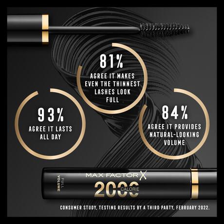 Max Factor 2000 Calorie Dramatic Volume Mascara Black/Brown