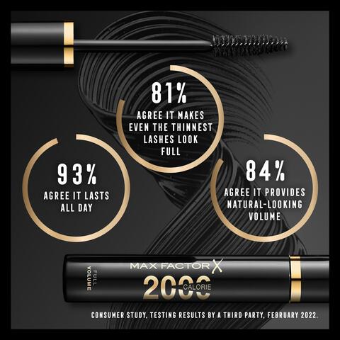 Max Factor 2000 Calorie Dramatic Volume Mascara Black/Brown