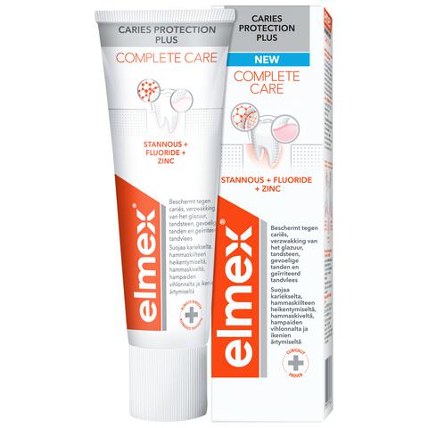 Elmex� Anti-Cari�s Plus Complete Care Tandpasta 75 ML