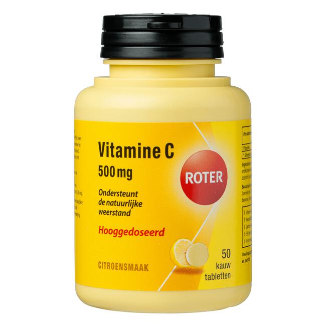 Roter Vitamine C 500 mg 50 tabletten EA | Etos