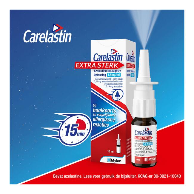 Carelastin Extra Sterk Neusspray 10 ML
