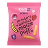 Ella's Kitchen Bio Ma&iuml;s Puffs Aardbei Banaan 6+ Maanden 20 gram