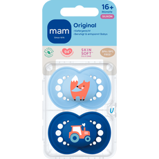 MAM Baby Original Fopspenen 16+ maanden Blue 2 stuks