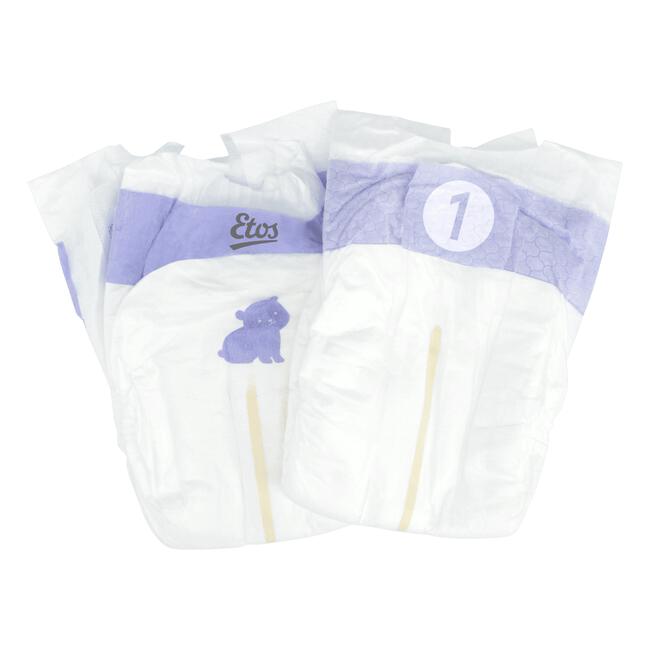 Etos Luiers Newborn Maat 1 2-5 kg Trial Pack 20 stuks