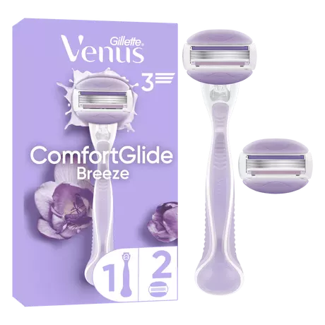 Gillette Venus ComfortGlide Breeze Scheersysteem Met 2 Navulmesjes