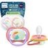 Philips Avent Fopspeen Ultra Air Night 18M+ Double Pack - SCF376/33