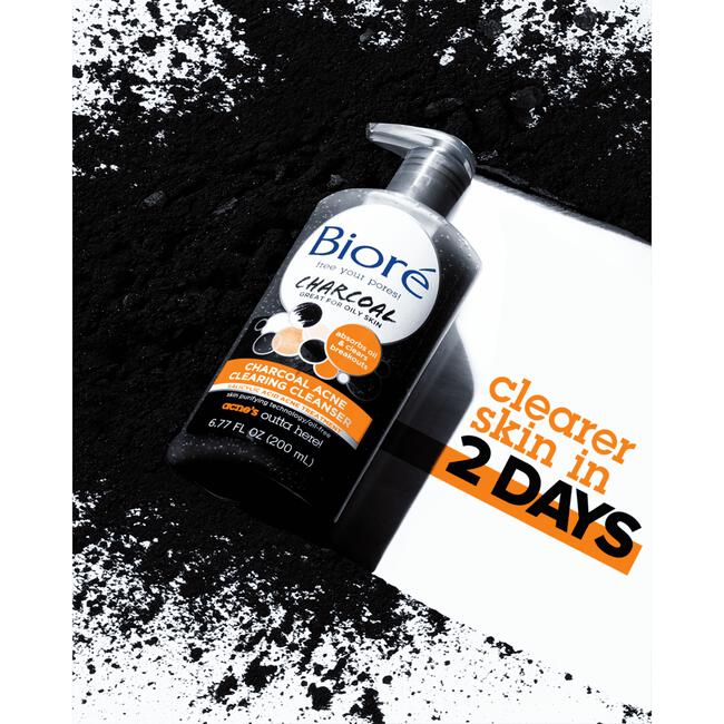Bioré Anti-Puistjes Cleanser Houtskool 200 ML