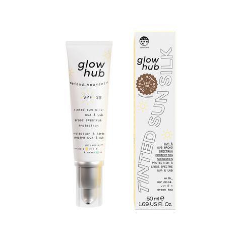 Glow Hub Defend Yourself Face Sunscreen Tinted Spf30 Never Without 50Ml