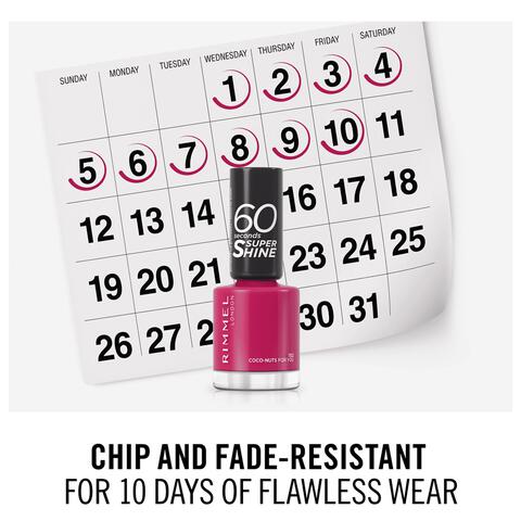 Rimmel London 60 Seconds SuperShine Nagellak 152 Coco Nuts For You