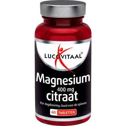 Lucovitaal Magnesium 400 mg Citraat Tabletten 60 Stuks