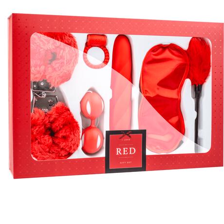 Loveboxxx Erotische Geschenkset - I Love Red