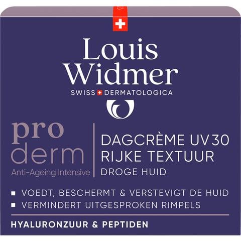 Louis Widmer Proderm Dagcr�me Rijke Textuur SPF30 Licht Geparfumeerd 50 ML