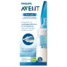 Philips Avent Anti-Collic Babyfles 1 M+ SCF813/14 260 ML