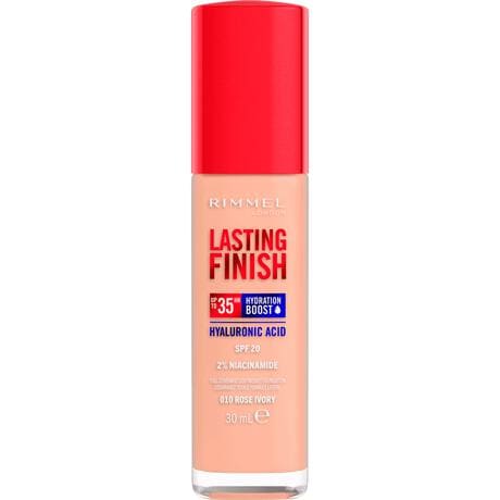 Rimmel Lasting Finish 35Hr Foundation 010 Rose Ivory