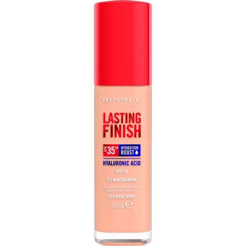 Rimmel Lasting Finish 35Hr Foundation 010 Rose Ivory