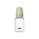 BIBS Babyfles Slow Flow Latex Sage incl. opvouwbaar trechtertje 150 ML