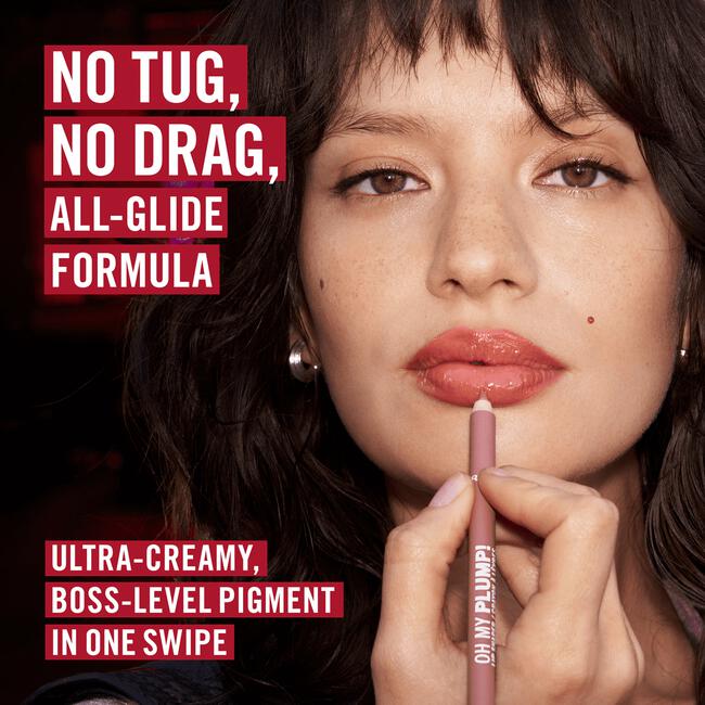 Rimmel London Oh My Plump! Lip Liner - Nude - 010 Iconic Beige