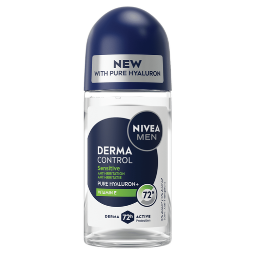 NIVEA MEN Derma Control Sensitive Deodorant Roller 50 ML