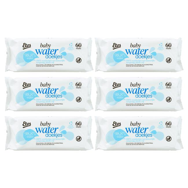 Etos Baby Waterdoekjes 60x6