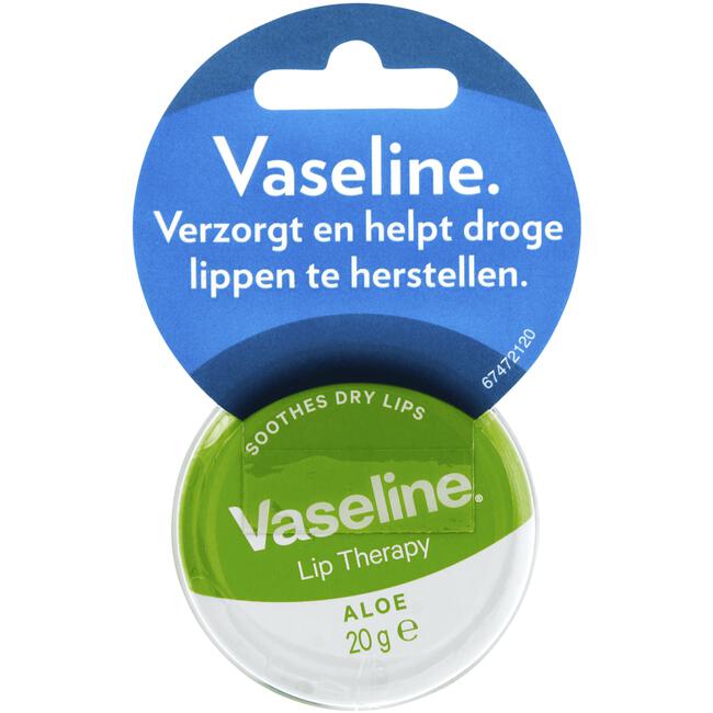 Vaseline Aloë Vera Petroleum Jelly Lippenbalsem