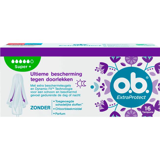 o.b. Extra Protect Tampons Super Plus 16st