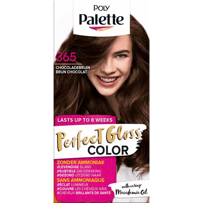 Poly Palette Perfecte Gloss Color Haarverf 365 Pure Chocolade