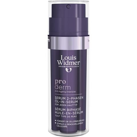 Louis Widmer Proderm Tweefasig Serum Olie-In-Serum Licht Geparfumeerd 35 ML