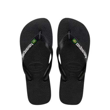 Havaianas Brasil Logo Black 41/42