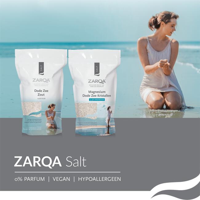 Zarqa Magnesium Dode Zeekristallen 1 KG