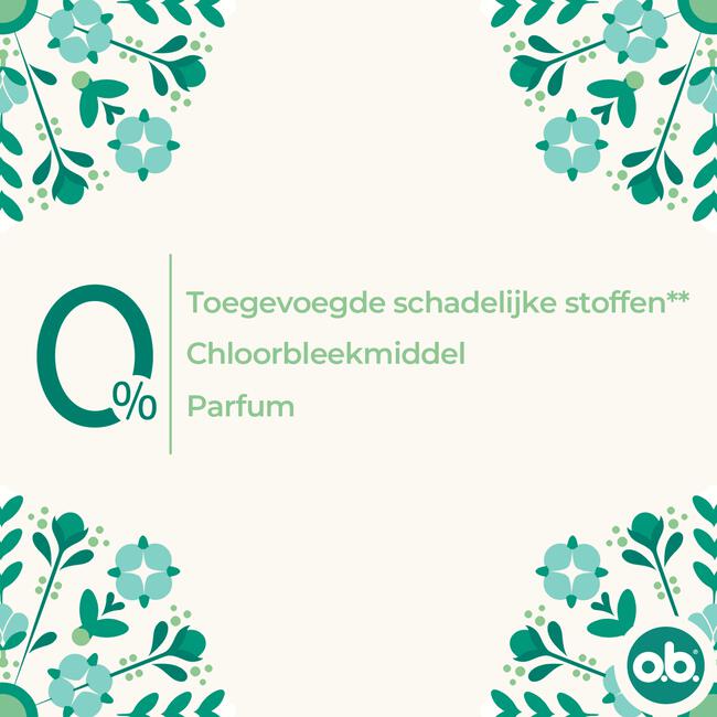 OB Organic Mini Tampons 16 stuks