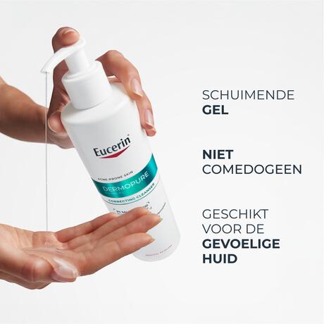 Eucerin DERMOPURE CLINICAL Corrigerende Reinigingsgel Gevoelige Huid 400 ML